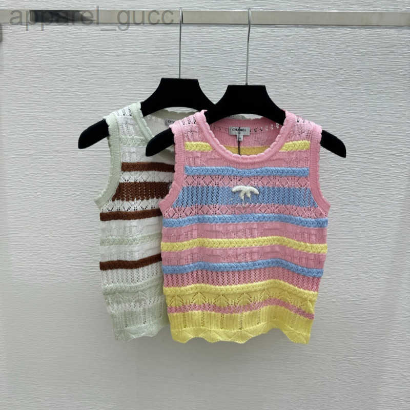 T-Shirts women's Designer T-Shirts for woman luxurious short-sleeved vest T-Shirts top Spring and Summer Style Elegant Lady's Knitted Shor