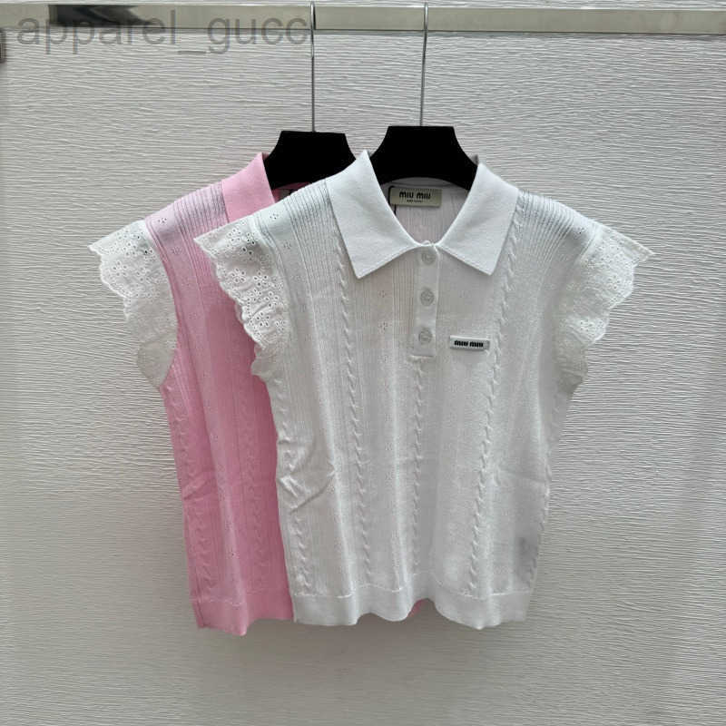 T-Shirts women's Designer T-Shirts for woman luxurious short-sleeved vest T-Shirts top Spring and Summer Style Elegant Lady's Knitted Shor