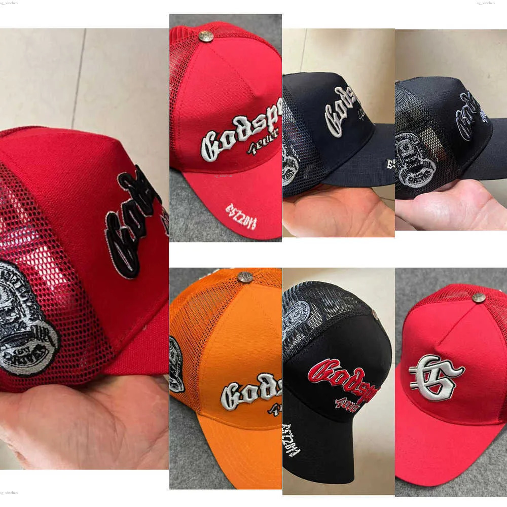 Street Ball High HAT Designer Hommes Casquettes de baseball Femme Chapeaux Casquette Chapeau de soleil Gorras Sports Mesh Casquette de camionneur