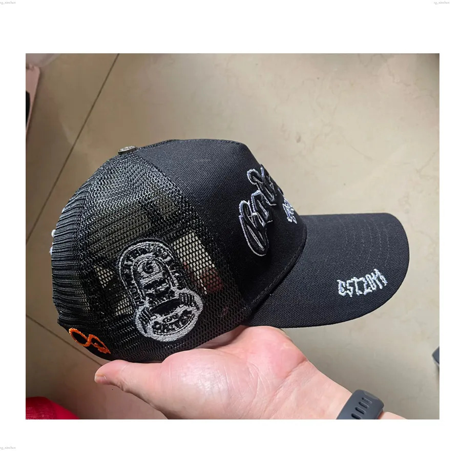 Ball High Street HAT Designer Mens Baseball Caps Woman Hats Casquette Sun Hat Gorras Sports Mesh Trucker Cap cap 7778 Q260516