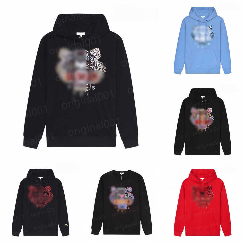 Tiger Hoodies Sweaters Mens Womens Pullovers Tiger Head Embroidery Sweatshirts Quality Street Classic Jumpers Long Sleeve Shirts Streetwear Couples