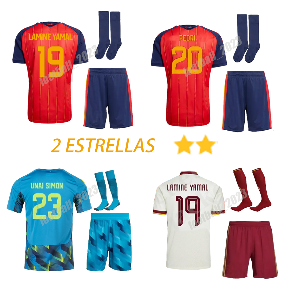 2026 maillot d'Espagne kit de football pour enfants Lamine Yamal espa a futbol mundial Rodri Soccer Jersey Kid Kit Joselu Carvajal Pedri Ferran O