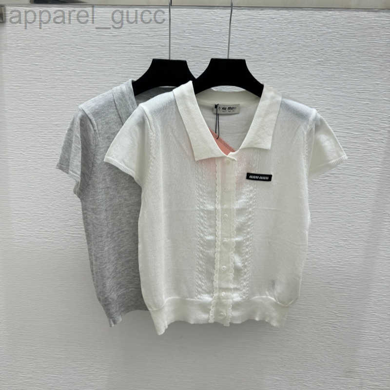 T-Shirts women's Designer T-Shirts for woman luxurious short-sleeved vest T-Shirts top Spring and Summer Style Elegant Lady's Knitted Shor