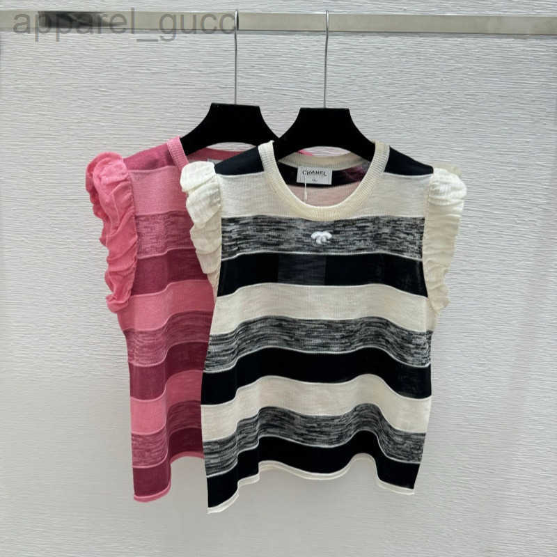T-Shirts women's Designer T-Shirts for woman luxurious short-sleeved vest T-Shirts top Spring and Summer Style Elegant Lady's Knitted Shor