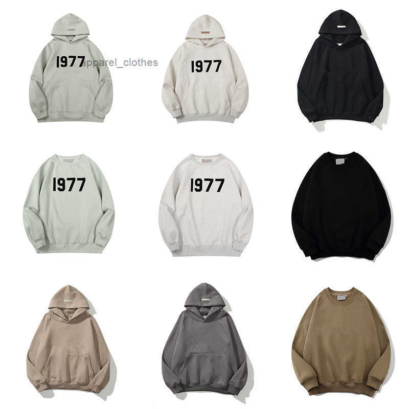 Designer Hoodie Mens Hoodies for Men Pullover Hoody Man 1977 Sweatshirt Black Luxury Women Crewneck Cotton Letters Long Sleeve 20ss Casual