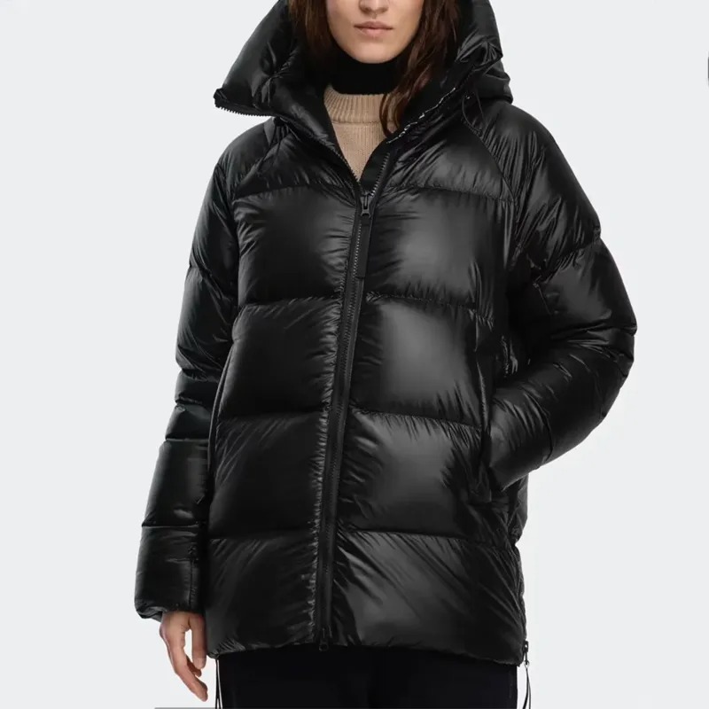 Designer Cypress Woman Coats Winter Coat Down Jackets Hooded Puffer Jacket Thick Warm Christmas Coats Casual Classic Thickened Zipper Broadcast Wint