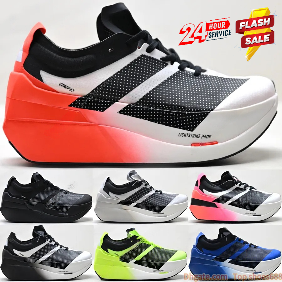 Top Dropsets Elite Men Marathon Running Shoes AizeroLow Designer Trainers Triple Black Iron Metallic Shock Pink Royal Lemon Pro Outdoor Sneakers Siz