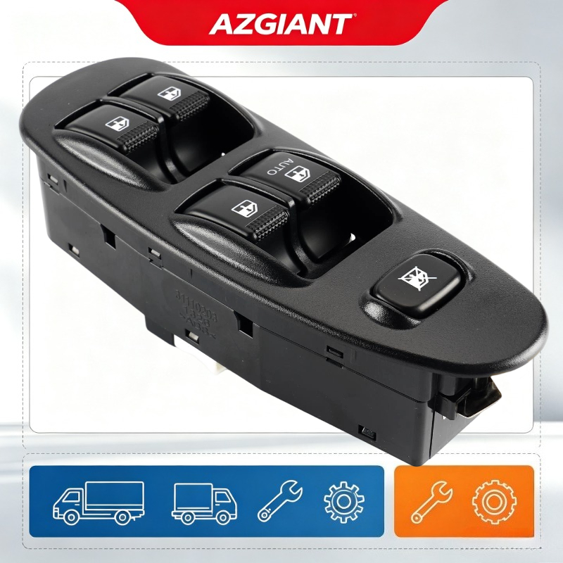 AZGIANT Lève-vitre interrupteur principal commande principale de fenêtre électrique remplacement côté conducteur pour Kia Rondo Carens Spectra Ri