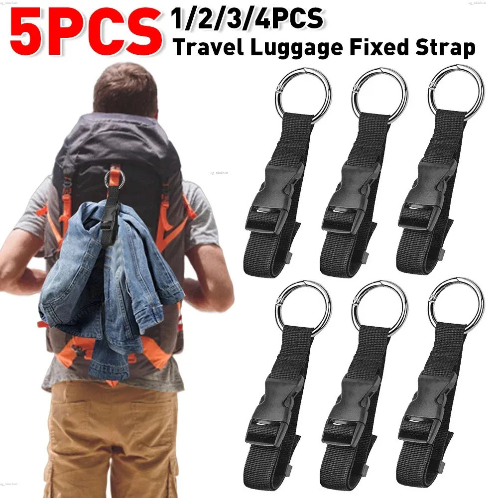 Sac à dos fixe de voyage Portable externe avec boucle de dégagement AddABag sangle de bagage porte-veste de ceinture 251103