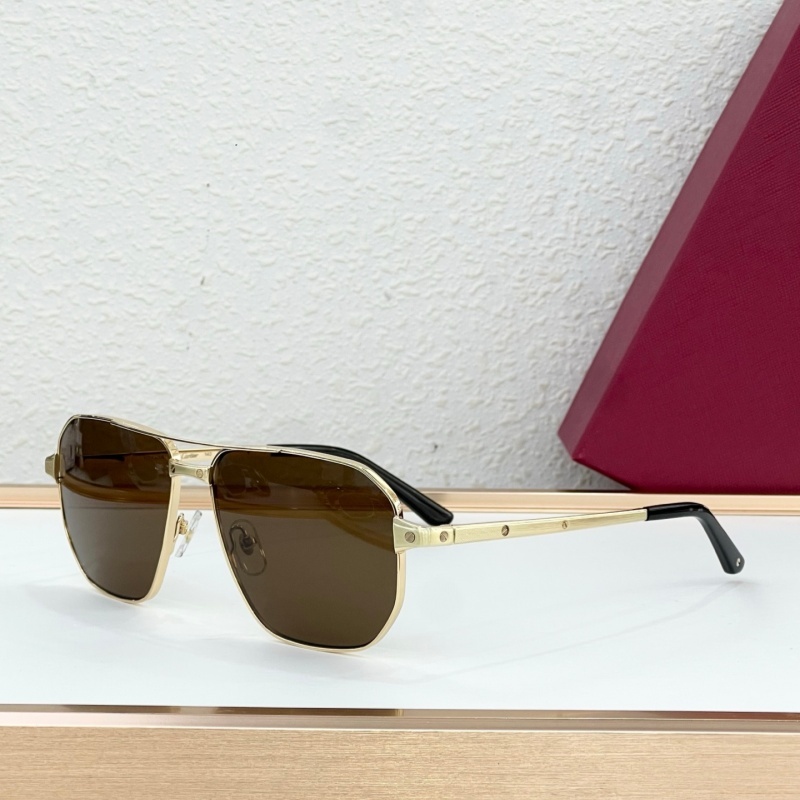New Santos De Eyewear CT0424S TOP Quality Designer Sunglasses Fashion Luxury Brand Classic UV400 Metal Frame for Men Women With Original Box and Cas
