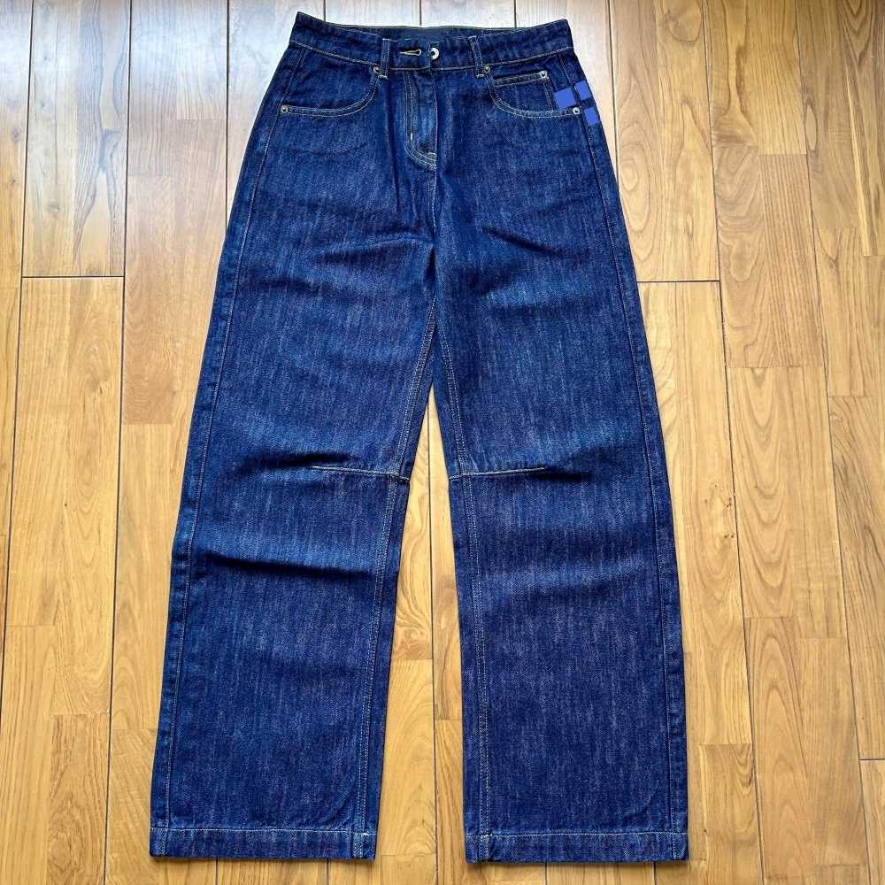 Womens Jeans Trouser Legs Open Fork Tight Denim Trousers Add Thicken Warm Slimming Jean Pants Straight Women Clothing S260803HXBL