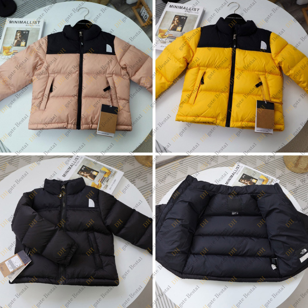 Kids Coat Designer Jacket Warm Fashion Vintage Parkas Winter Manteau Toddler Puffer NF Jackets Luxury Boy Clothes Girl Down Coat With Badge Big Chil