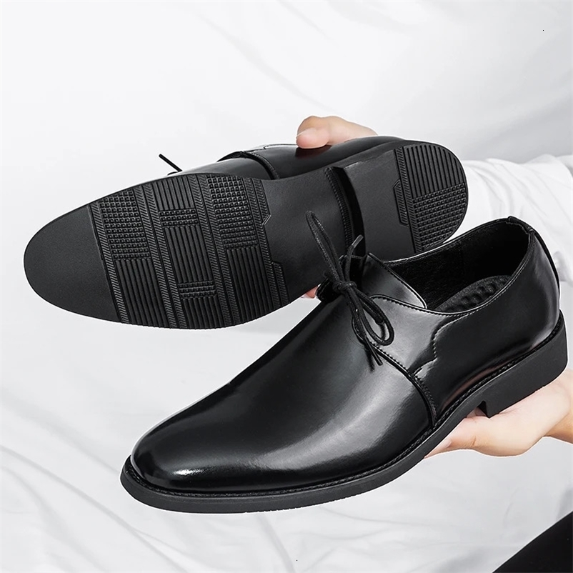 Mens Solid-Color Belt Casual Shoe Are Comfortable And Classic Business Office Fair Dress Shoe Are Fashionable Wedding Shoes 260527BJ