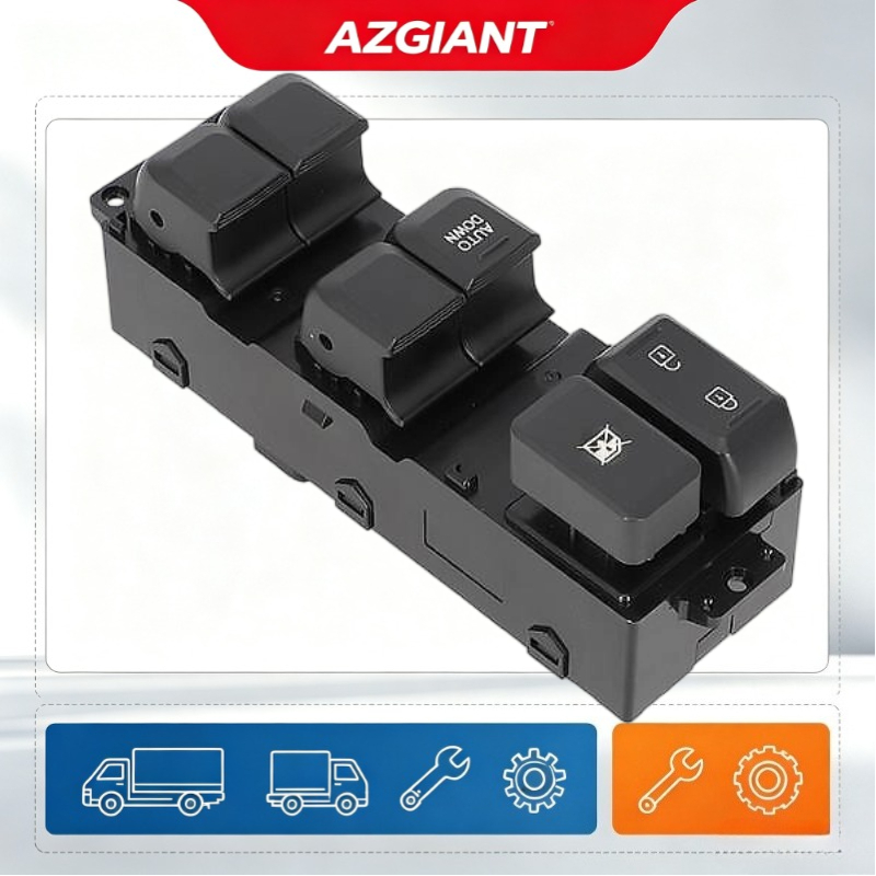 AZGIANT Lève-vitre haute durabilité, interrupteur principal, commande principale de fenêtre électrique pour remplacement universel de voiture pou