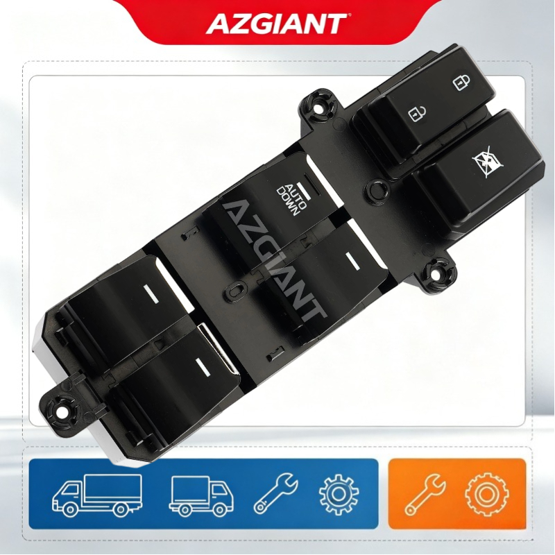 AZGIANT interrupteur principal de fenêtre électrique universel, bouton de commande principal de régulateur de fenêtre pour Hyundai Tucson Elantra