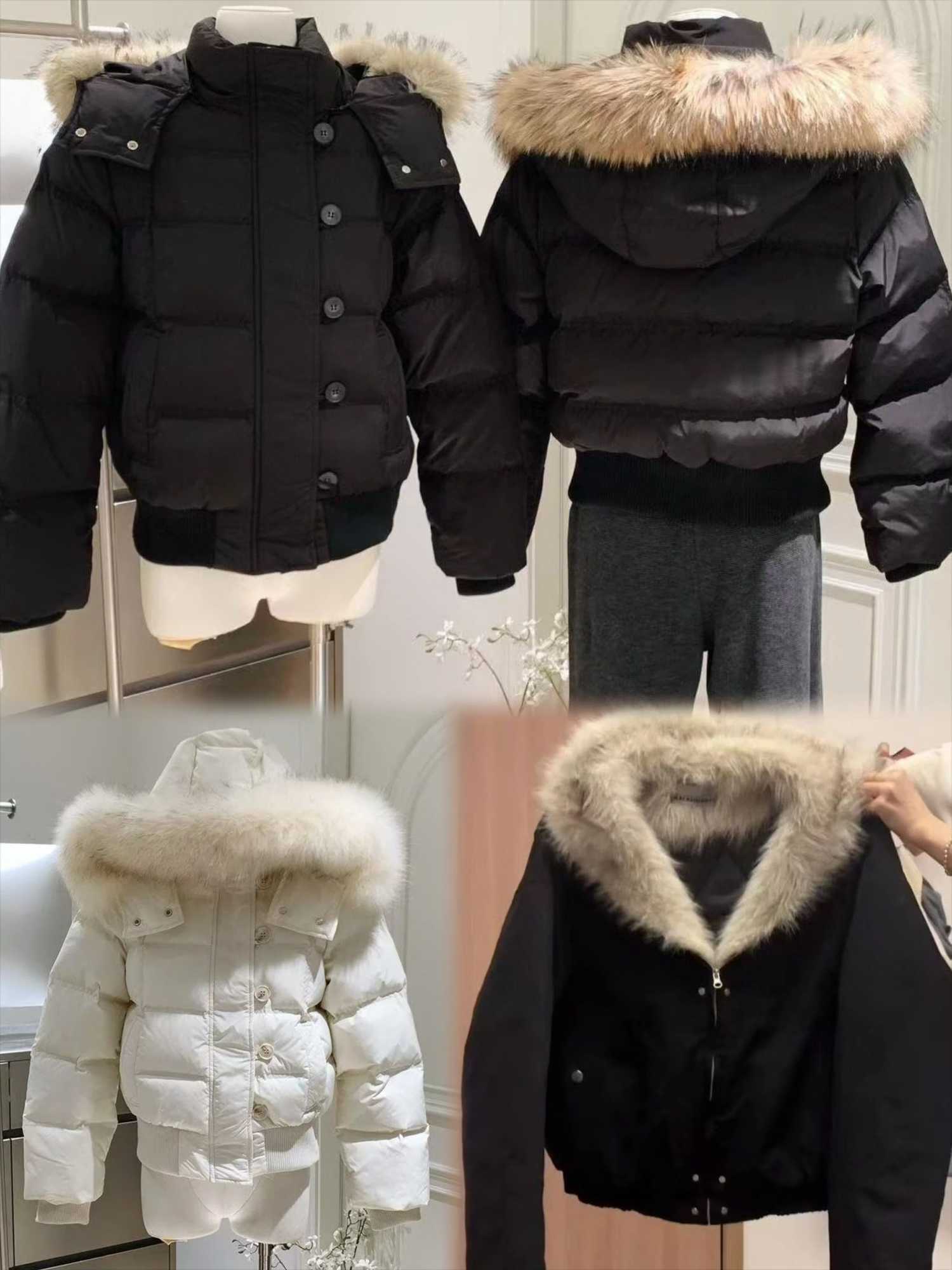 Autumn Winter Fur Hooded Jacket Men Outerwear Thick Short Parkas Coat Faux Fur Collar Parkas Casual Aesthetic Retro Jacket New Q260803 4d