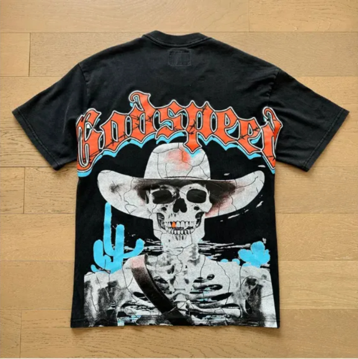 Designer 2026 Godspeed Designer T boy Shirt High Quality Hip Hop Girl's Boy's Polo Summer Fashion T-Shirt Wash Lettering Kid Casual Stree