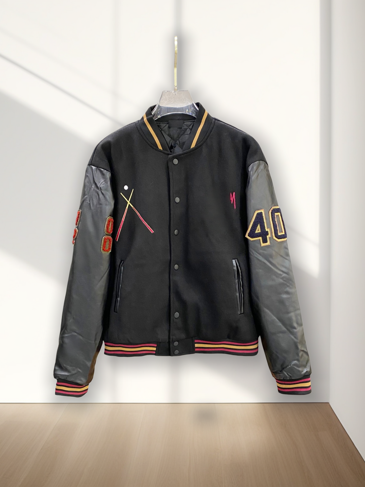 Veste de pilote compacte à la mode, vêtements d'extérieur confortables et décontractés-L11