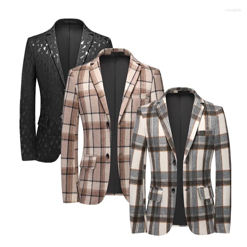 Men' s Suits Arrival Fall/ Winter British Casual Oversize