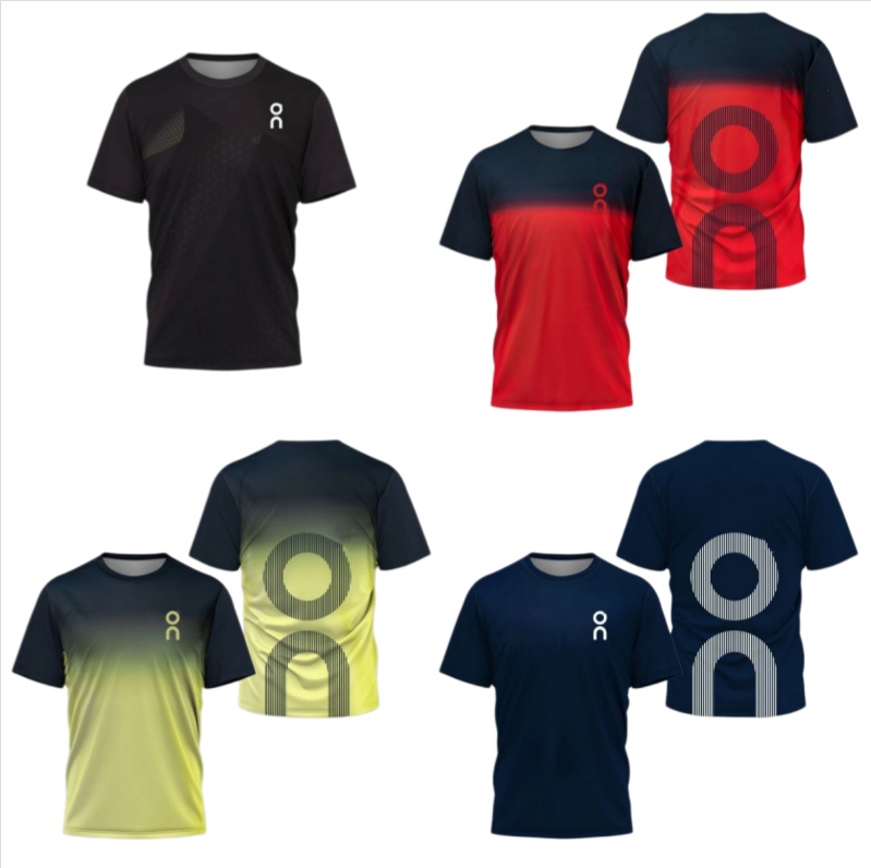 Men's Quick Dry Short Sleeve T-Shirt, Breathable Athletic Tops, Summer Casual Fitness Gym Training Outdoor Sports Tee, Unisex S-6XL