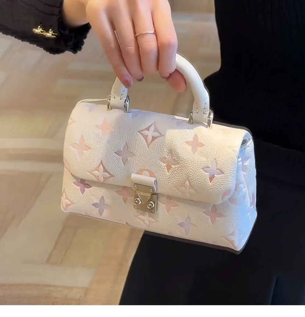 10A Ladies Fashion Designer Luxury Dream Cream Bag Handbag Circle Shoulder Bag Crossbody Wallet Backpack Luggage TOP quality S-Lock Madeleine bag Wh