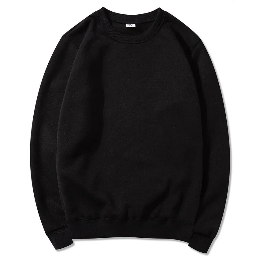 Trendy men's and women's casual sports hoodie pullover streetwear solid color hoodie hip-hop basic hoodie 260731