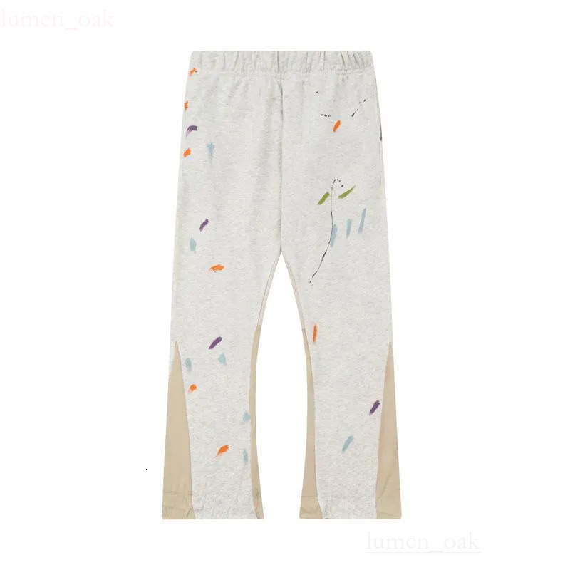 Gvgallery Pants Designer Classic Luxury Quty Paint Style Printed Gv Gallary Fashion High Jogger Mens Sweatpants Hip Hop Rock Strt Gallerist Trousers