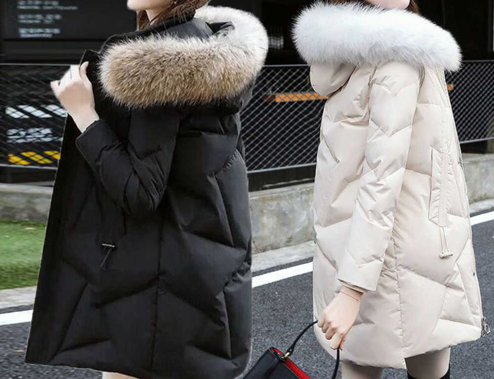 Winter Big Coat Female Jacket Hooded Plus size 7XL Womens down jacket Warm Winter Jacket Women Wadded Ladies 201210 S260804GXP4