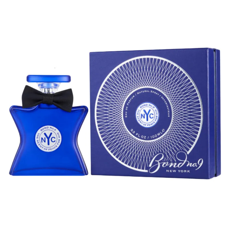 Bond No 9 New York Forever Governors Island Dubai Platinum The Scent of Peace For Him High quality perfume Cologne brand 100ml
