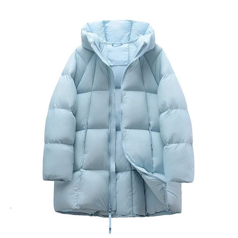 Padding Down Lightweight Padded Jackets White Duck Down Womens Winter Down Jacket Hooded Version of The Jacket S26080496V6