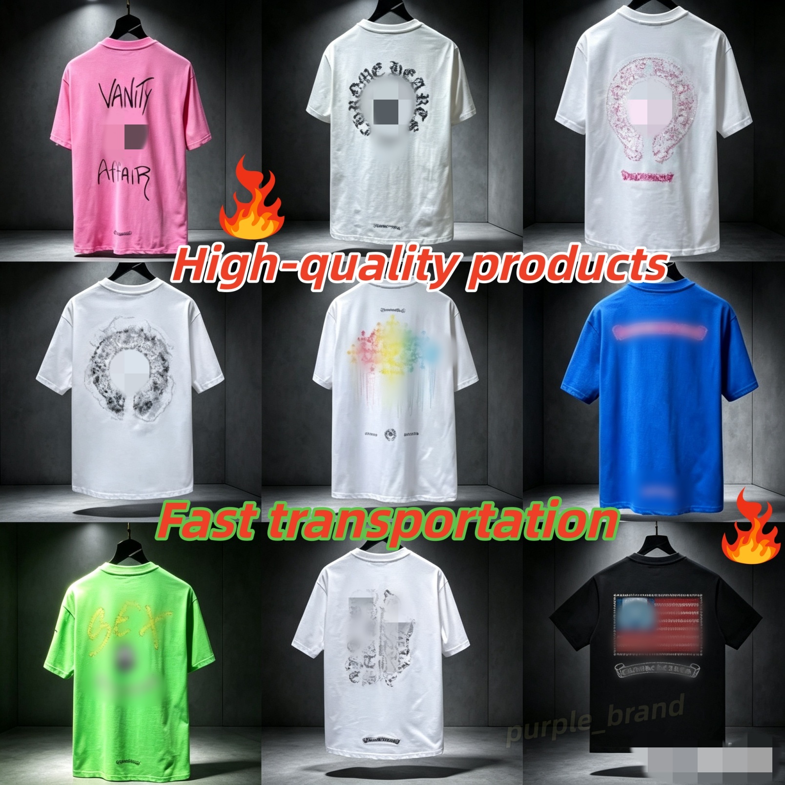 100% Pure Cotton Chrome Graphic T Shirt Men Women Streetwear Short Sleeve Tee Fashion Holiday Casual Tops