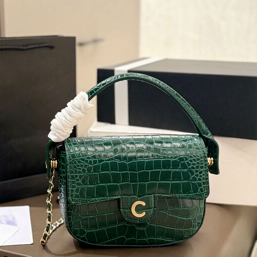 Sac fourre-tout design femmes motif crocodile sac à main à la mode lettre hommes sac à bandoulière de luxe sac classique sac à bandoulière sac à