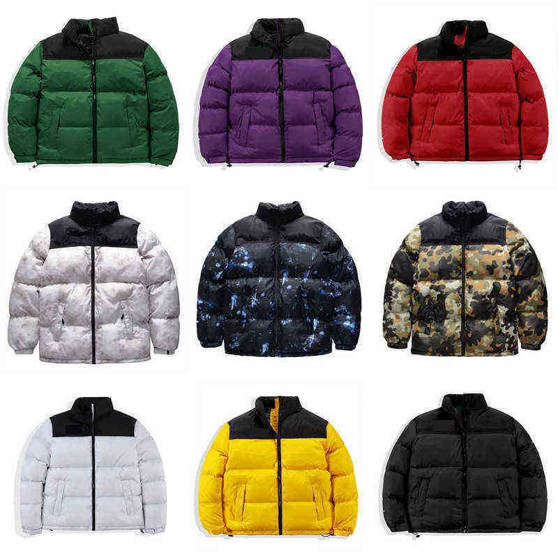 Jackets Men's Mens Down Jacket Womens Woman Down Coat Winter Long Slve Warm 20ss Camouflage Starry Print for Lovers Zipper Thick S2608049J0B