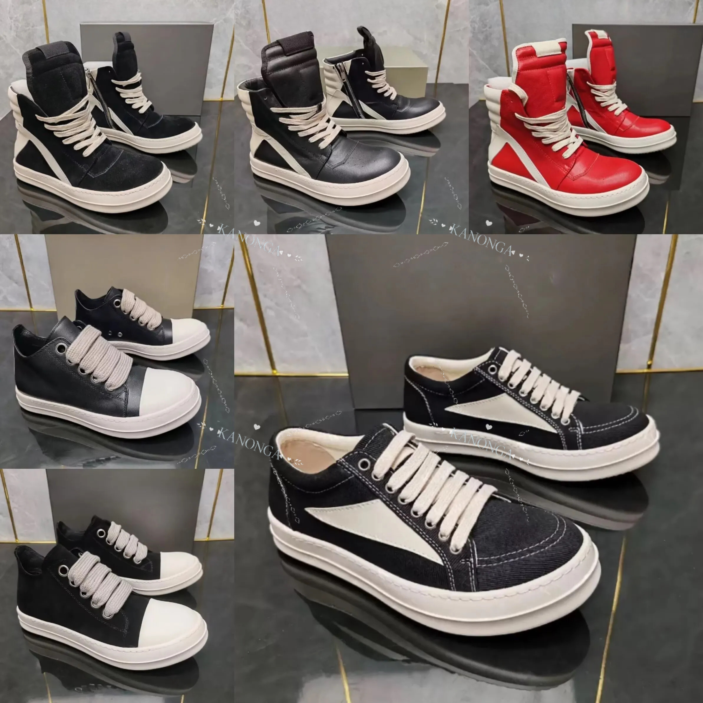 Hot Designer Boots Womens Mens Black Milk Dark Style Unisex High Top Shoes Outdoor Casual Sneakers Fashion Daily Outfit 36 46