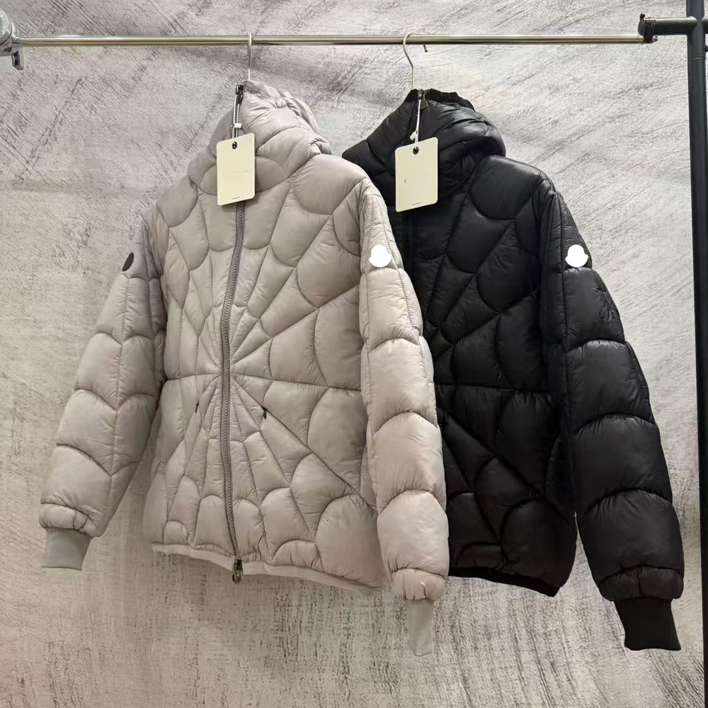 Mens Outdoor Puffer Jacket Designer Coat Winter Jacket Men Badge Zipper Jacke Loose Style Mens Top Coats High Street Clothing Pocket Jackets Island