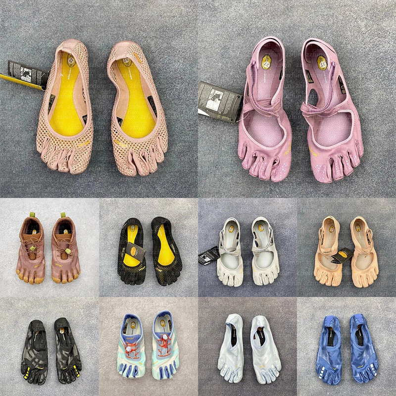 Designer V Soul Vibrams Five Finger Shoes Yoga Pilates Femmes Sports Fitness Split Toe Casual Chaussures de danse taille 36-41