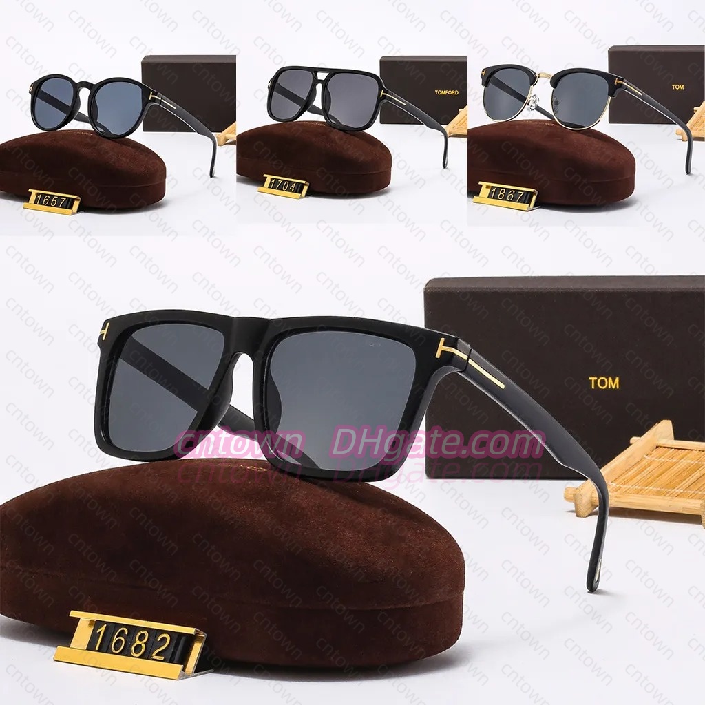 TF Vintage Sunglasses for Men and Women Designer Driving Eyewear - Celebrity Style Sun Glasses FF
