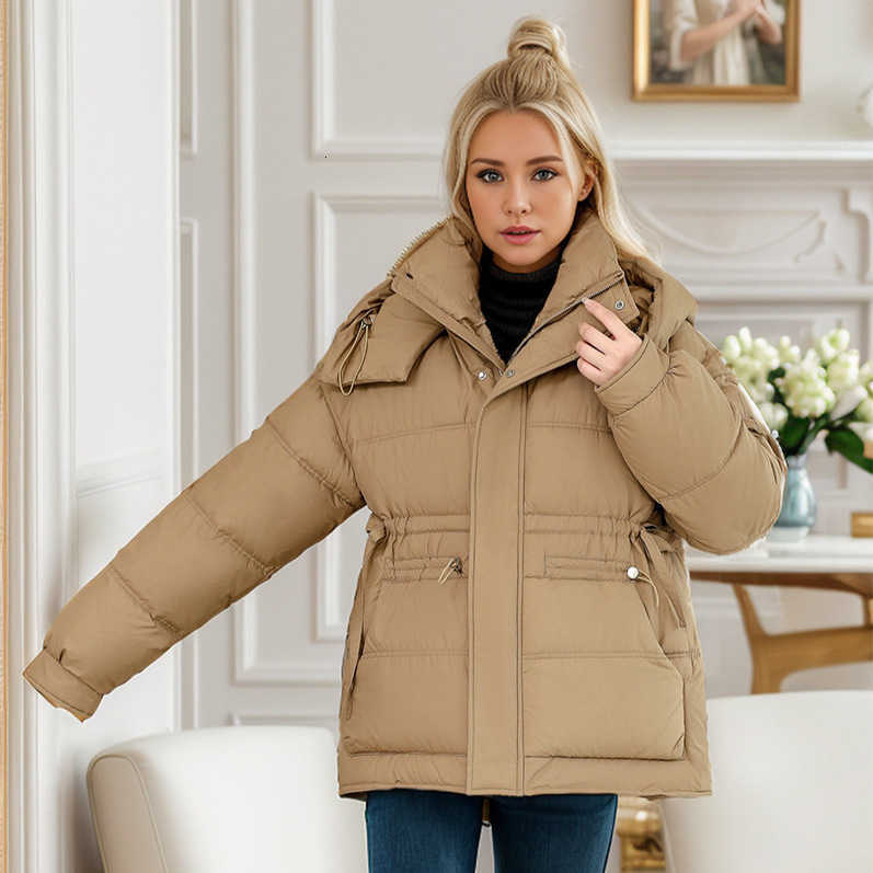 Jacket Puffer Womens New Style of Bread Jacket Down Cotton Jacket Loose and Thick Cotton Coat Jacket S260804MWT5