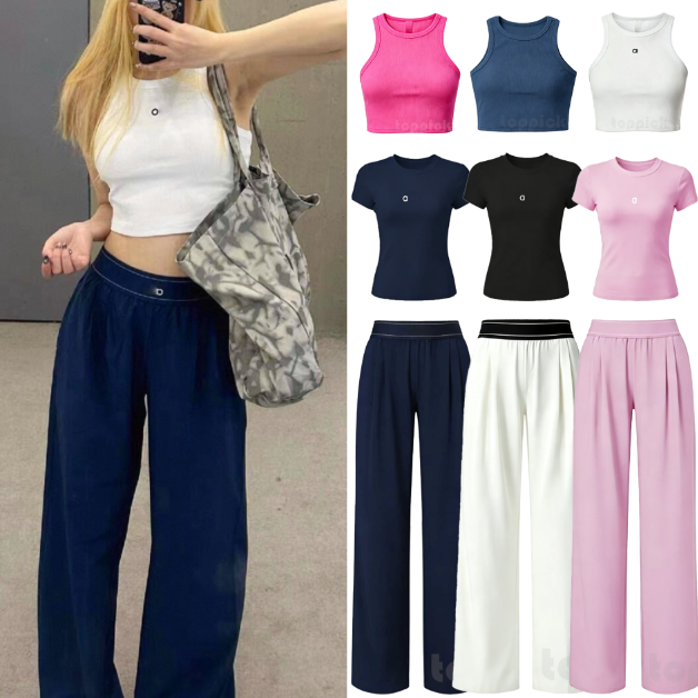 Sets Women Clothes Yoga Vests Tshirt Pants Sweatshirt Pullover Jacket Set Designer Casual Designer 3D Silver Logo Sweatshirt Sets Pants Women Clothe