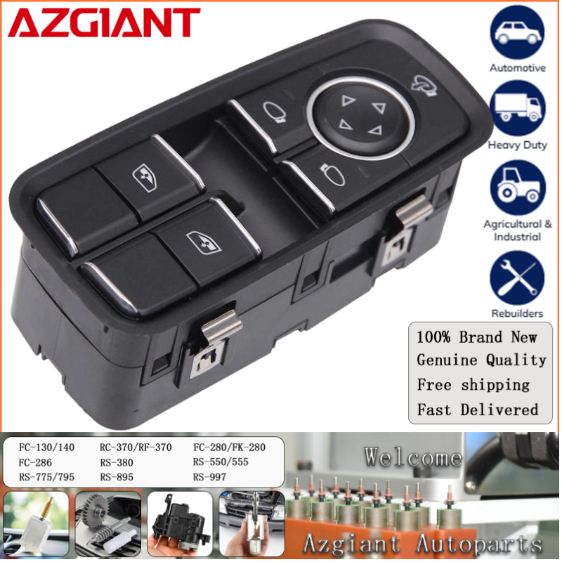 AZGIANT Lève-vitre interrupteur principal commande principale de fenêtre électrique remplacement côté conducteur pour Porsche 911 Carrera 991 Tur