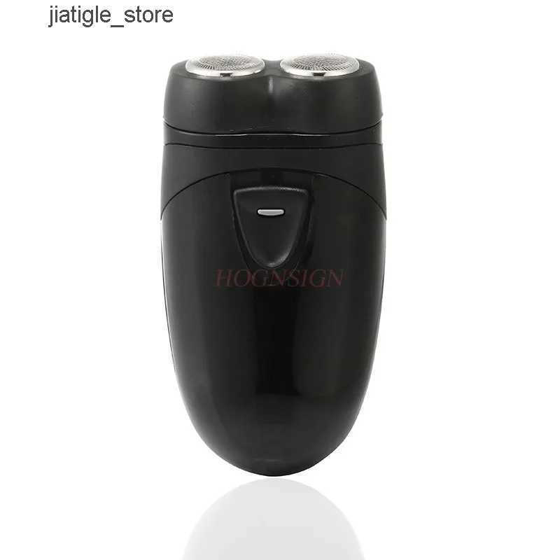 Beard Men Cordless Electric Shaver Hair Battery Powered Double-headed With LED Lighting For Men Face Shaving Razor D260703 M260804