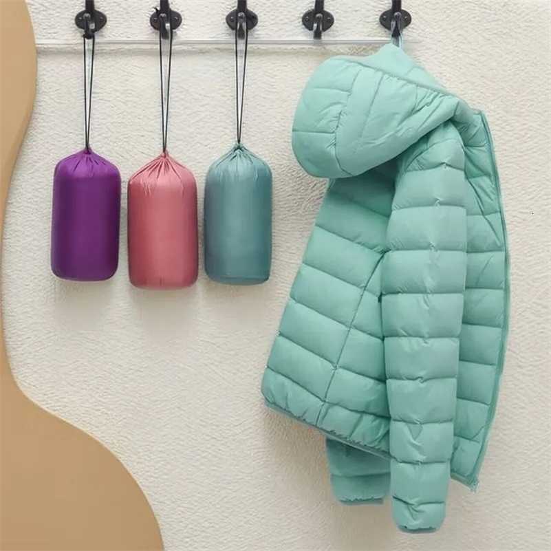 Jacket Down Womens Short Autumn Winter Collar Hooded Warm Cotton Padded Coat Large Size Outcoat Ladies S260804Q9XX