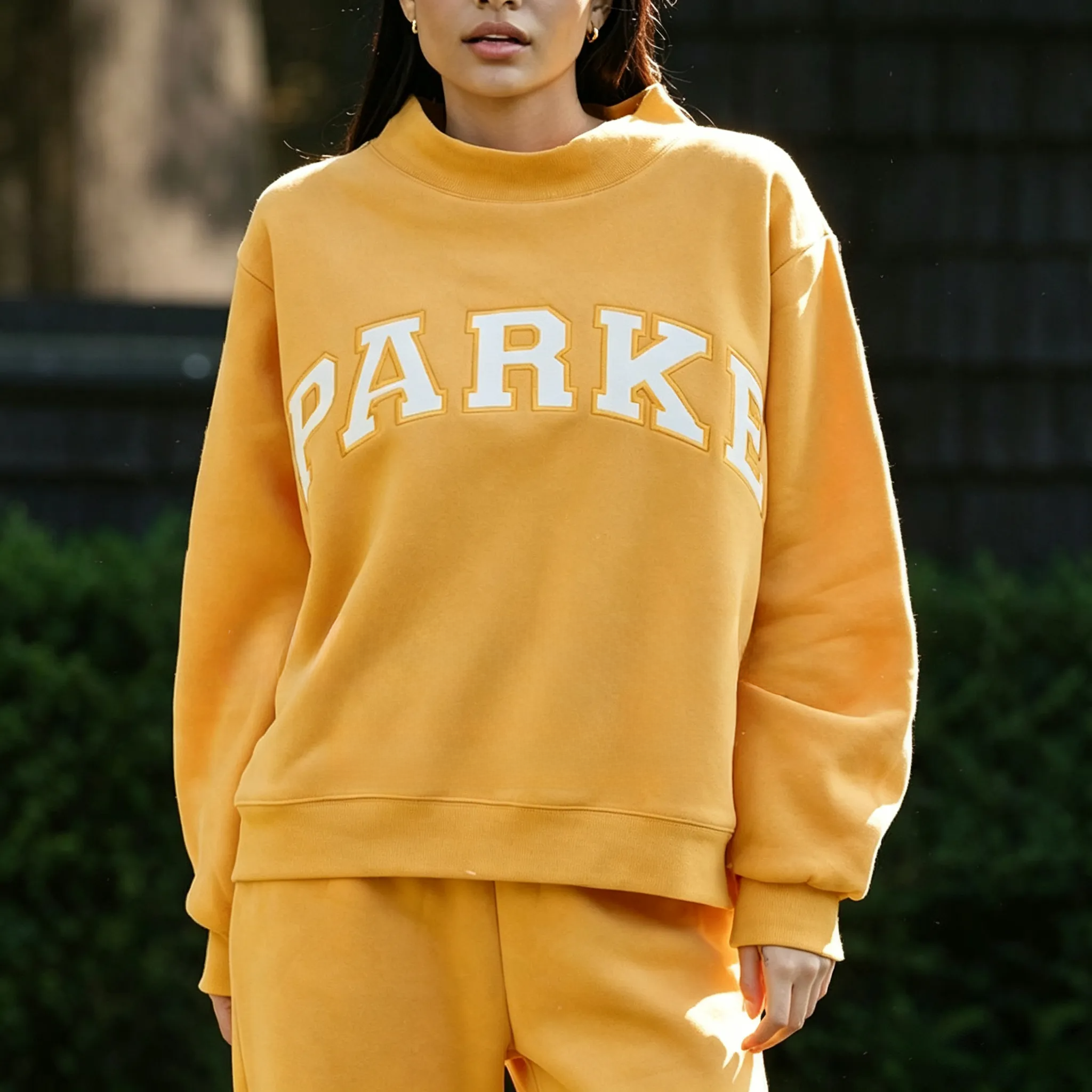 Parkely Sweatshirt Designer Womens Hoodie Loose Fit Spring Autumn Daily Casual Outdoor Crewneck Sweatshirt Parker Women Daily Wear Classic Hooded Sw