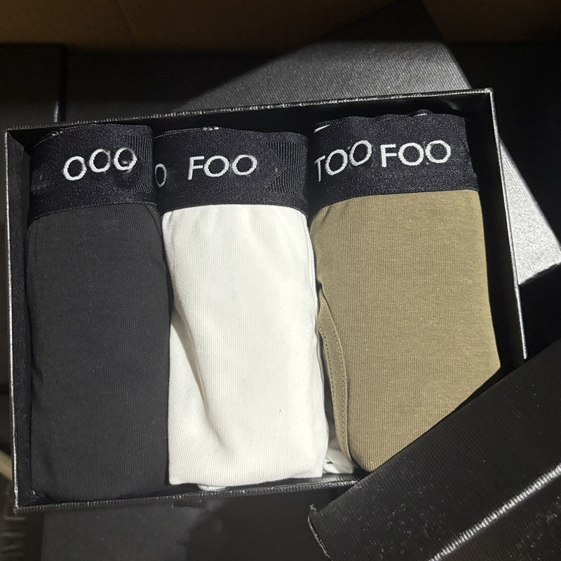 Luxury Men Cotton Underpants Designer Man Boxers Comfortable Briefs Panties Sexy Male Underwear Brand Under Shorts A Box 3 Pairs