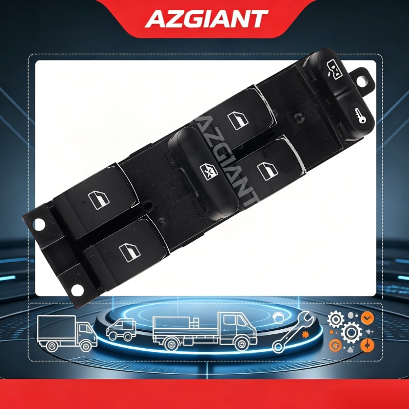 AZGIANT Lève-vitre interrupteur principal commande principale de fenêtre électrique remplacement côté conducteur pour VW Passat B5 B5.5 Jetta Gol