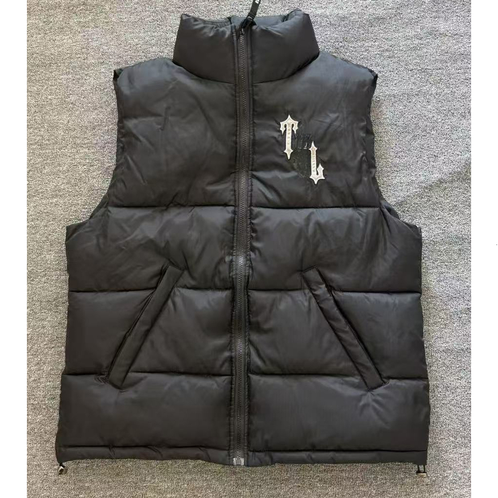 TSL Tiger Vest Designer Casual Mens Jacket Vest Embroidery Outdoor Warmer Jackets Vests Autumn Winter Windproof Cotton Vest Womens Sleeveless Gilet