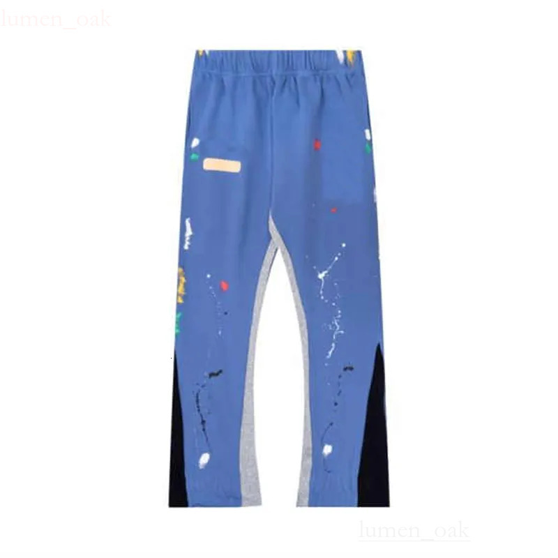 Gvgallery Pants Designer Classic Pants Quality Paint Style Printed Gv Gallary Fashion High Jogger Mens Sweatpants Hip Hop Rock Street Gallerist Trou