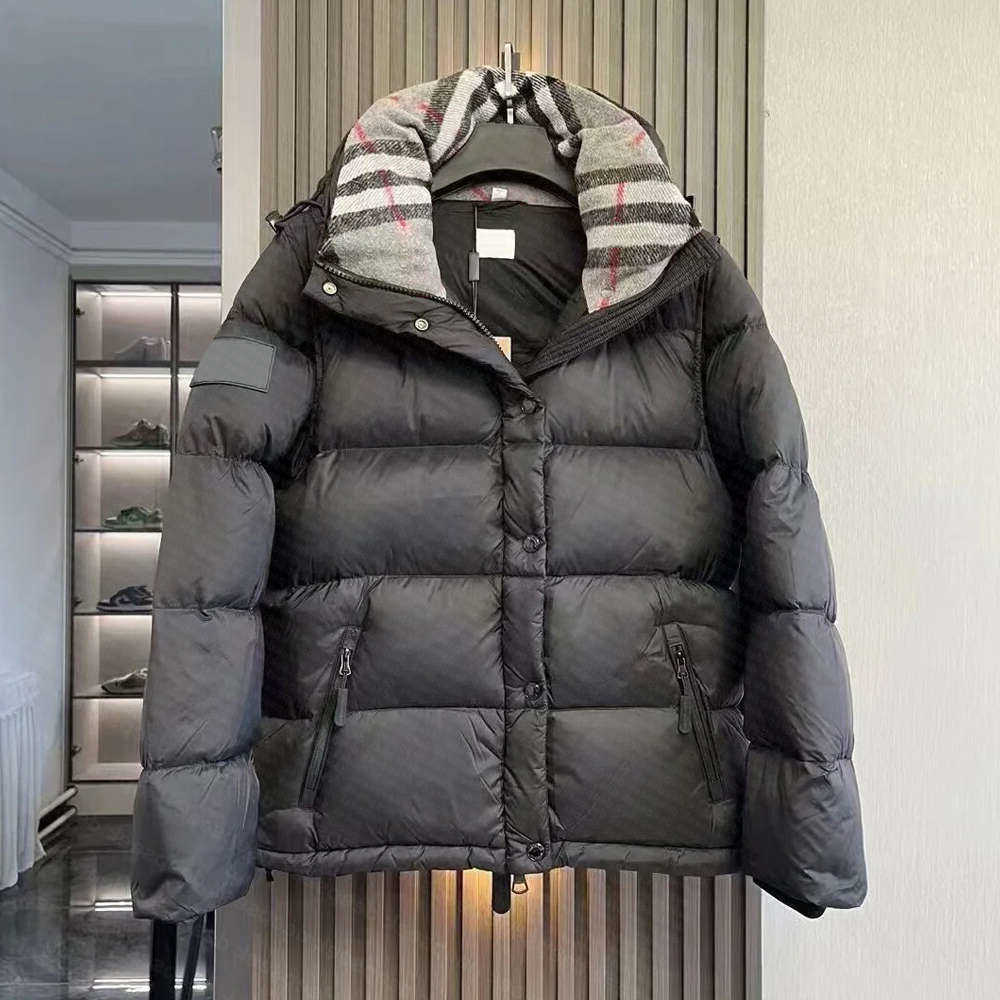 Jacket Mens Hooded Coat Men Puffer Jacket Down Waterproof Tech Veste Winter Jacket Men For Male Women Letter Black Outwears Warm Coats S260804BASZ
