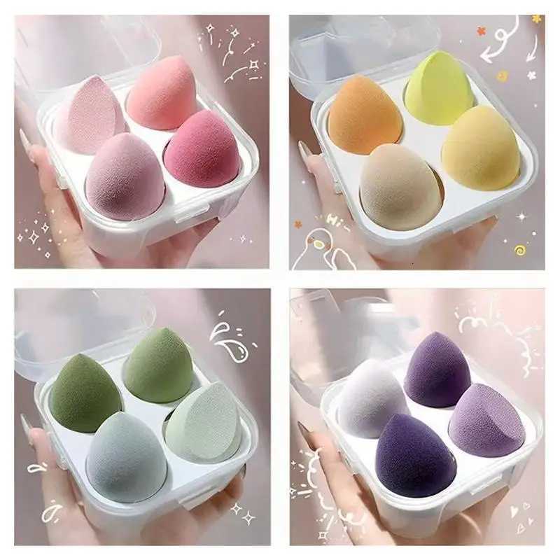 4pcs Makeup Sponge Egg Cosmetic Puff Foundation Sponges Powder Puffs Women Make Up Accessories Beauty Tools X260804