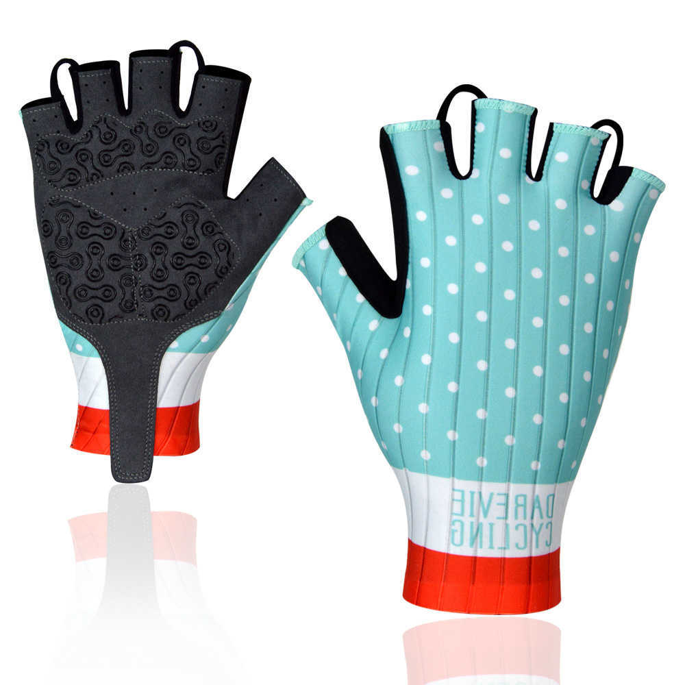 Summer outdoor sports cycling gloves - Men's and women's fitness equipment anti-slip shock-absorbing, anti-curling, breathable half-finger